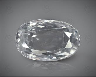 Natural White Zircon 5.01 carats -97885